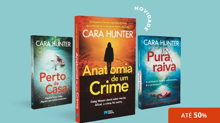 Ir para a campanha de autor Cara Hunter, com descontos até -50%.