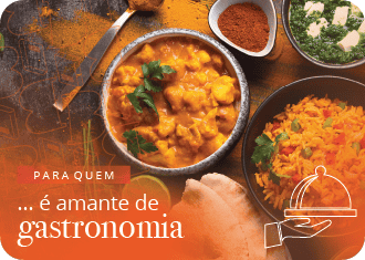 Vários pratos de origem asiática.