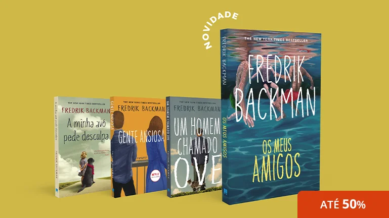 Ir para a campanha de autor Fredrik Backman, com descontos até -50%.