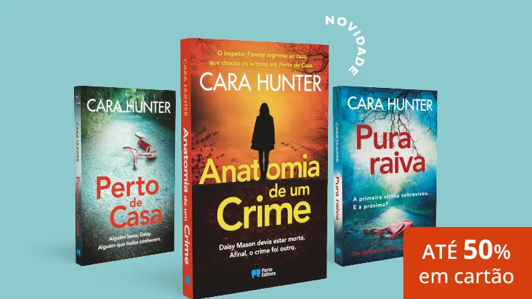 Ir para a campanha de autor Cara Hunter, com descontos até -50%.