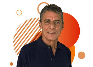 Fotografia do artista Chico Buarque