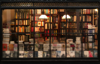 Montra duma livraria 