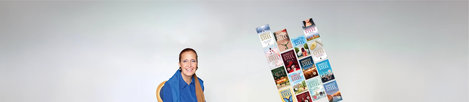 Livros da autora Danielle Steel, até -50%.